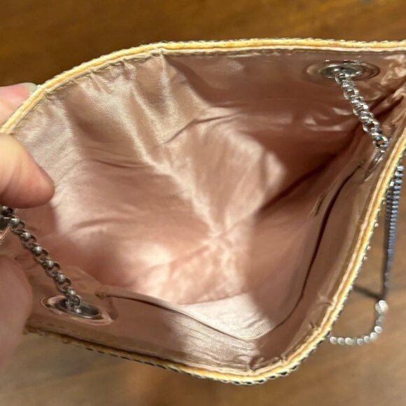 Vintage Whiting & Davis Silver Mesh Shoulder Bag with Fringe - Picture 2 of 5